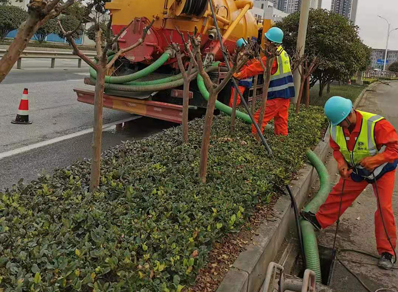 三山市政管道清淤